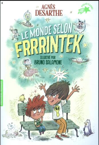 Couverture du livre « Le monde selon Frrrintek » de Agnes Desarthe et Bruno Salamone aux éditions Gallimard-jeunesse