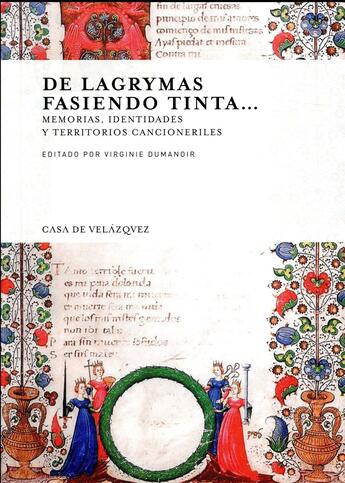 Couverture du livre « De lagrymas fasiendo tinta... » de Virginie Dumanoir aux éditions Casa De Velazquez