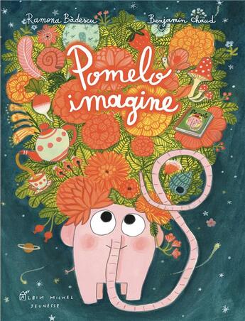 Couverture du livre « Pomelo imagine » de Benjamin Chaud et Ramona Badescu aux éditions Albin Michel