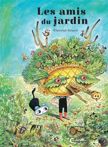 Couverture du livre « Les amis du jardin » de Vincent Grave aux éditions Cambourakis