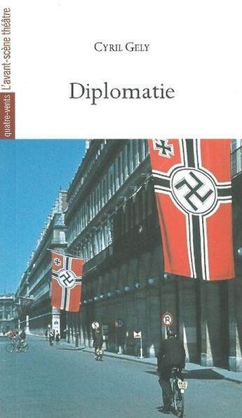 Couverture du livre « Diplomatie » de Cyril Gely aux éditions Avant-scene Theatre
