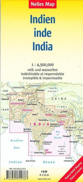 Couverture du livre « India » de  aux éditions Nelles