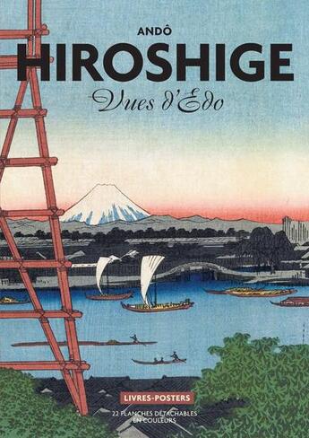 Couverture du livre « Vues d'Edo » de Hiroshige aux éditions Bnf Editions