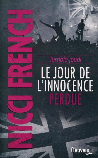 Couverture du livre « Terrible jeudi ; le jour de l'innocence perdue » de Nicci French aux éditions Fleuve Noir