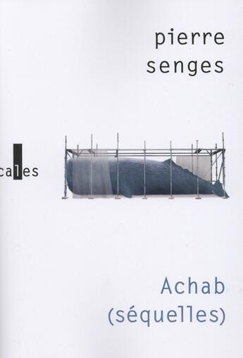 Couverture du livre « Achab (séquelles) » de Pierre Senges aux éditions Gallimard