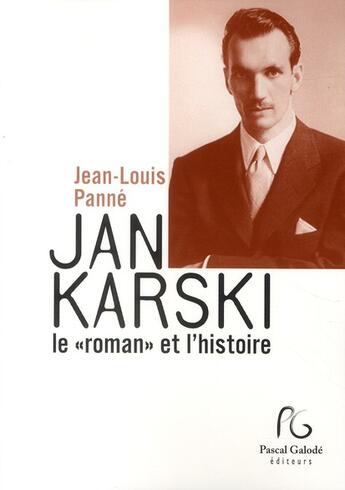 Couverture du livre « Jan Karski, le 