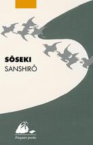 Couverture du livre « Sanshirô » de Soseki aux éditions Picquier