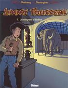 Couverture du livre « Jimmy Tousseul t.1 ; le serpent d'ébène » de Benoit Despas et Daniel Desorgher et Stephen Desberg aux éditions Glenat