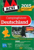 Couverture du livre « **europe acsi g.camping 2015 (all)inklusive dvd-rom » de  aux éditions Hallwag