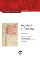 Couverture du livre « Amadas et Ydoine » de Anonyme aux éditions Honore Champion