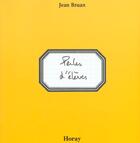 Couverture du livre « Perles D'Eleves » de Jean Bruan aux éditions Horay