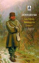 Couverture du livre « Les frères Karamazov t.1 » de Fedor Dostoievski aux éditions Actes Sud