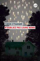 Couverture du livre « N'oubliez pas leurs noms » de Simon Stranger aux éditions Globe
