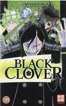 Couverture du livre « Black Clover t.28 » de Yuki Tabata aux éditions Kaze