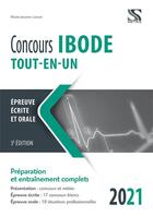 Couverture du livre « Concours IBODE ; tout-en-un (édition 2021) » de Marie-Jeanne Lorson aux éditions Setes