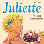 Couverture du livre « Juliette fête son anniversaire » de Doris Lauer aux éditions Lito