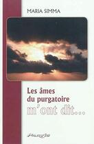 Couverture du livre « Les âmes du purgatoire m'ont dit » de Maria Simma aux éditions Parvis