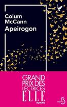 Couverture du livre « Apeirogon » de Colum Mccann aux éditions Belfond