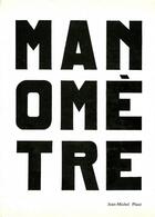 Couverture du livre « Manometre no1 a 9, 1922 a 1928 » de Malespine Emile aux éditions Jean-michel Place