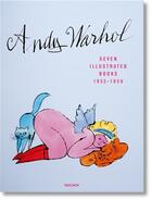 Couverture du livre « Andy Warhol ; seven illustrated books ; 1952-1959 » de  aux éditions Taschen