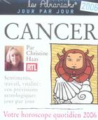 Couverture du livre « Cancer (édition 2006) » de Collectif aux éditions Editions 365