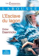 Couverture du livre « L'esclave du lagon » de Didier Daeninckx aux éditions Larousse