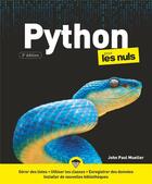 Couverture du livre « Python pour les nuls (3e édition) » de Mueller John Paul aux éditions First Interactive