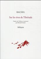 Couverture du livre « Sur les rives de Tibériade » de Rachel aux éditions Arfuyen