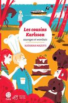 Couverture du livre « Les cousins Karlsson t.2 ; sauvages et wombats » de Katarina Mazetti aux éditions Thierry Magnier