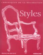 Couverture du livre « Styles » de Francois Baudot aux éditions Assouline