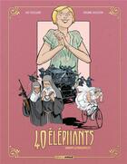 Couverture du livre « 40 éléphants t.3 ; Dorothy, la poinçonneuse » de Kid Toussaint et Virginie Augustin aux éditions Bamboo