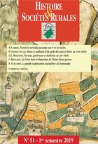 Couverture du livre « Histoire & societes rurales, n 51. 1er semestre 2019 » de Auteurs Divers aux éditions Pu De Caen