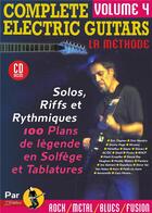 Couverture du livre « Complete electric guitars volume4 rebillard cd tab » de Jjrebillard aux éditions Jj Rebillard