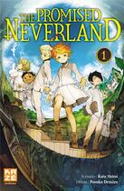 Couverture du livre « The promised Neverland t.1 » de Posuka Demizu et Kaiu Shirai aux éditions Crunchyroll