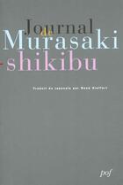 Couverture du livre « Journal De Murasaki Shikibu » de Shikibu Murasaki aux éditions Pof