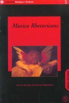 Couverture du livre « Musica rhetoricans » de  aux éditions Sorbonne Universite Presses