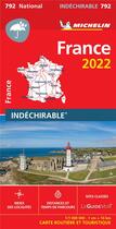 Couverture du livre « France 2022 - indechirable » de Collectif Michelin aux éditions Michelin