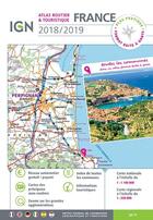 Couverture du livre « 95052 ; France, atlas routier et touristique (édition 2018/2019) » de Collectif Ign aux éditions Ign