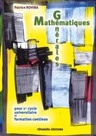 Couverture du livre « Mathematiques generales » de Rovira Patrice aux éditions Cepadues