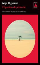 Couverture du livre « L'équation de plein été » de Keigo Higashino aux éditions Actes Sud