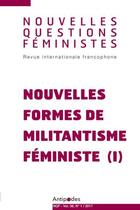 Couverture du livre « REVUE NOUVELLES QUESTIONS FEMINISTES » de Chaponniere Martine aux éditions Antipodes Suisse