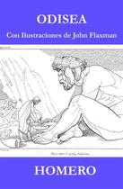 Couverture du livre « Odisea (Con Ilustraciones de John Flaxman) » de Homero aux éditions E-artnow