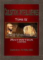 Couverture du livre « Civilisations antédiluviennes t.4 : Antartika, l'héritière » de Dominique Jongbloed aux éditions Sylvius