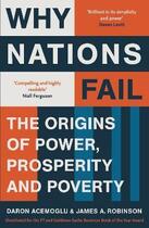 Couverture du livre « Why nations fail ; the origins of power, prosperity and poverty » de Daron Acemoglu et James A. Robinson aux éditions 