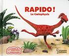 Couverture du livre « Rapido ! le coelophysis » de Jeanne Willis et Peter Curtis aux éditions Larousse