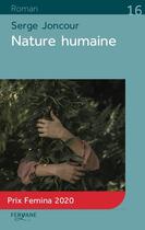 Couverture du livre « Nature humaine » de Serge Joncour aux éditions Feryane