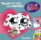 Couverture du livre « Je crée mes cartes Littlest Petshop » de Collectif aux éditions Play Bac