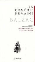 Couverture du livre « La comédie humaine t.21 ; maître Cornélius, l'auberge rouge » de Honoré De Balzac aux éditions Garnier