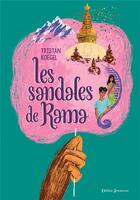 Couverture du livre « Les sandales de Rama » de Tristan Koegel aux éditions Didier Jeunesse