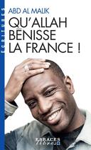 Couverture du livre « Qu'Allah bénisse la France ! » de Abd Al Malik aux éditions Albin Michel